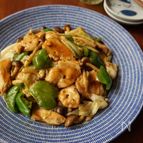 ごはんが進む！鶏むね肉とピーマンのオイスターソース炒め