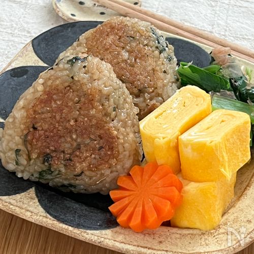 我が家の焼きおにぎり