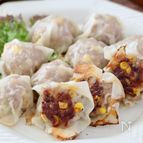 蒸し器不要！とうもろこしの焼きしゅうまい