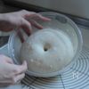 厚切りがおいしい！しっとりふわふわ♪はちみつミルク食パンの工程4