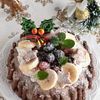 泡立て不要!混ぜて焼くだけの【Xmasバナナケーキ】が絶品!