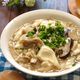 きのこの旨みが炸裂！塩きのこと崩し豆腐のとろみ煮