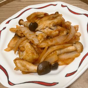 Natsukoの作ってみた!投稿(タラと新玉ねぎのケチャップソース)