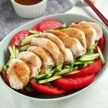 しっとり鶏むね肉の棒棒鶏