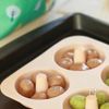 【ヘルシーおやつ】豆腐のもちもち焼きドーナッツの工程4