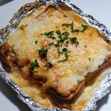 悪魔的!甘辛チーズトースト