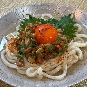 楽ラク手抜キッチン🐶🐾の作ってみた!投稿(コクうま♡みそ納豆そうめん)