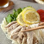 さっぱり！鶏塩レモンそうめん