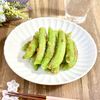 のりのり🐾🎀🤍の作ってみた!投稿(食べる手が止められない!【これは無限のスナップえんどう】)