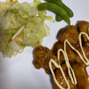 じゃがいもの作ってみた!投稿(節約！やわらか〜鶏むね肉の旨てりマヨ)