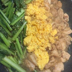 はるるのままの作ってみた!投稿(子供が爆食いする!激うま♡︎焼き鳥たま丼)