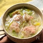 【ネギ塩チキンスープ】おかわり必須！褒められスープ♡