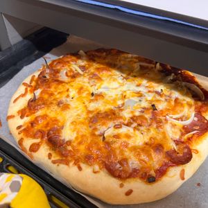 1422323の作ってみた!投稿(【お店のような本格ピザ生地】カリッともっちり!万能生地)