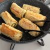 〖 ジュワッとろ〜り 〗ベーコンチーズのきつね巻きの工程5