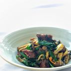 鶏レバーで絶品！＊ニラレバきのこ＊