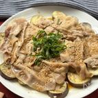 【レンジで5分】豚肉となすの大葉のせ旨ダレ