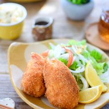 食べ応えたっぷり♩太っちょエビフライ