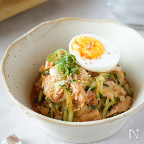 【しらたきで作る!】ヘルシー韓国風ごま和え麺