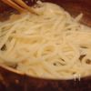 和えるだけ！5分で明太バターうどんの工程1