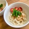 ゆかりの作ってみた!投稿(火を使わず5分で完成♡『ツナの冷やし混ぜうどん』簡単美味♪)