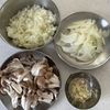 【トマト煮込みハンバーグ】我が家の人気おかずの工程1