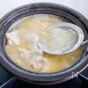 本鶏だしのふわとろ水炊き ~香味梅だれ~の工程2
