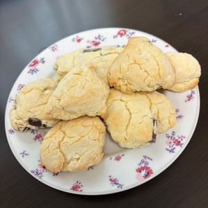の作ってみた!投稿(本当は秘密にしたい♡焼くまで5分♡チョコレートスコーン♡)
