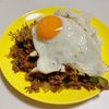 ひなの作ってみた!投稿(ご飯がすすむ！甘辛ピーマンそぼろ丼)