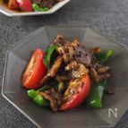 辛くない！肉と夏野菜のスパイス炒め