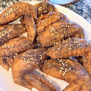 たけのこの作ってみた!投稿(カリカリ！甘辛！スパイシーな名古屋風手羽先唐揚げ)