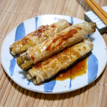 豚ロース肉のごぼう巻き