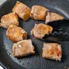 厚揚げ肉巻きのお好み焼き風│10分強でワンパン節約おかずの工程3