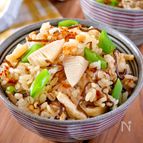 【 たけのこ塩こんぶ炊き込みご飯 】旨みたっぷり春レシピ♡