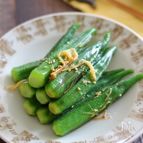 クセになるおいしさ♡オクラの中華風生姜和え