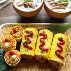 【スティックオムライスおにぎり】冷やご飯とレンジで簡単に！