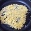 菜の花とカリカリパン粉の香ばしパスタの工程3