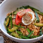 シャキシャキニラきゅうりの＊ビビン素麺＊調味料同量で簡単！