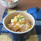乾物活用で簡単お総菜☆ツナとコーンのマッシュポテト