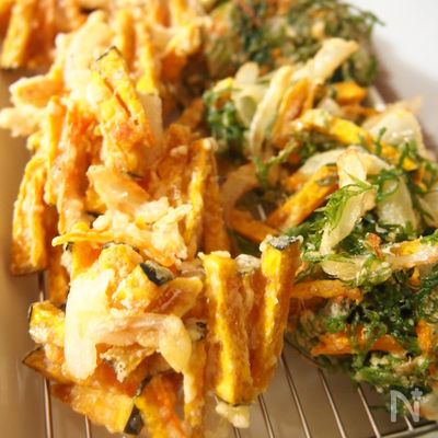 サクサク野菜かき揚げ