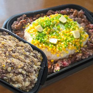 とよやんの作ってみた!投稿(疲れて帰った日の♪簡単『焼肉ペッパーランチ風ごはん』)