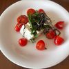 こむぎの作ってみた!投稿(ヘルシー♪♪チーズみたいな塩麹豆腐とトマトの塩昆布サラダ)
