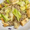 705の作ってみた!投稿(ご飯もお酒もすすむ♪『春キャベツと厚揚げのしょうが味噌炒め』)