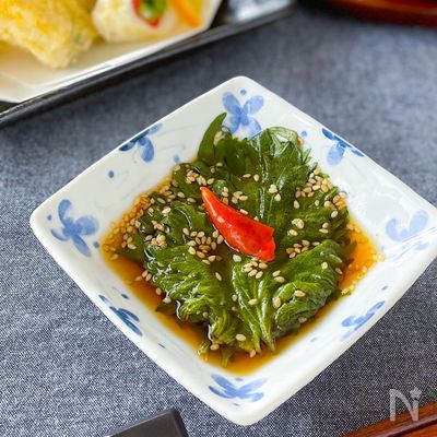 大葉の漬け物