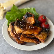 【サバの蒲焼き】子どもも大人もペロリと食べちゃう♪