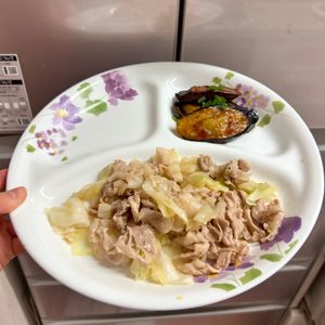 ケの作ってみた!投稿(【豚バラとキャベツの塩だれ炒め】5分で絶品♡ご飯が進む！)