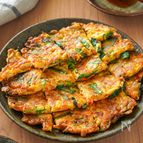 【豆腐キムチチヂミ】10分 腸活食材たっぷり