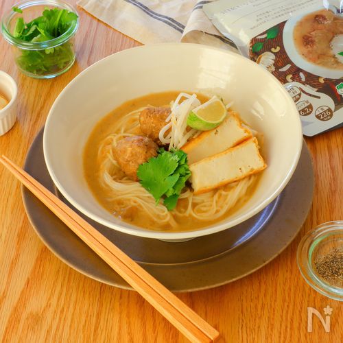 ラクサ風ほっこりにゅうめん