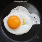 可愛い目玉焼き☆出目金