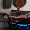ビールが進む簡単おつまみ！ガパオ風そぼろ&冷やし生ピーマンの工程3