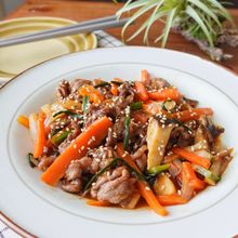 【食べ痩せ】レンジで簡単!きのこと野菜たっぷりプルコギ
